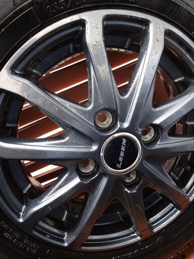 (決まりました)スタッドレスタイヤ・ホイールセット 155/65R13