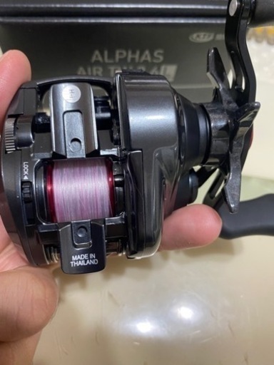 ダイワ DAIWA 20 アルファス Air TW8.6 L と XBraid upgrade 4x(6lb, 0.3号)PE