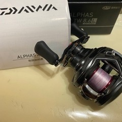 ダイワ DAIWA 20 アルファス Air TW8.6 L と XBraid upgrade 4x(6lb 