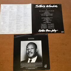 ホッター・ザン・ジュライ　Hotter than July　スティーヴィー・ワンダー　レコード　LPレコード　一枚の画像