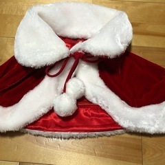 値下！クリスマス衣装ケープ付きの画像