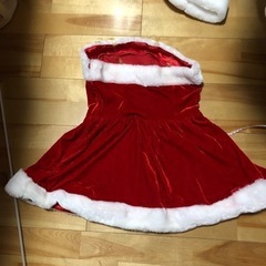 値下！クリスマス衣装ケープ付きの画像