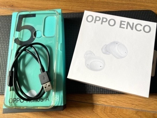 OPPO Reno5 A 5G シルバーブラック A103OP eSIM対応版