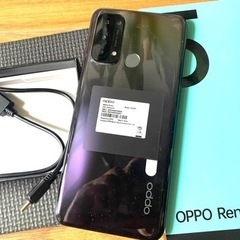 OPPO Reno5 A 5G シルバーブラック A103OP eSIM対応版の画像