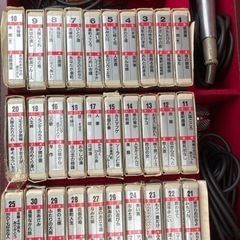 8トラ　演歌カセットテープ　ケース　マイク付き