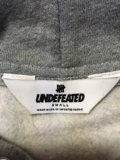 10/31受付終了・【UNDEFEATED 】アンディフィーテッドパーカー