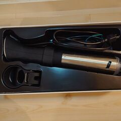 中古Boniq　ボニーク低温調理器　未使用スタンド付きの画像