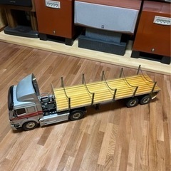タミヤRC14/1 メルセデスベンツ1838LSとフラットベッドトレーラーの画像