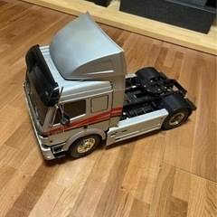タミヤRC14/1 メルセデスベンツ1838LSとフラットベッドトレーラーの画像
