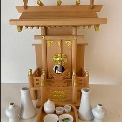 神棚セット　引き取りの方は5,000円で！