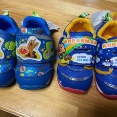 【新品・タグ付き】moonSTAR アンパンマンシューズ　12c...