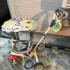 日除け付き三輪車