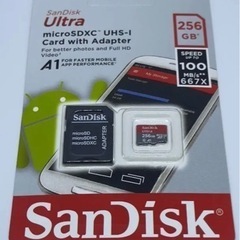 Sandisk  マイクロSDカード 256GB