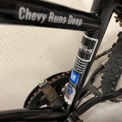 CHEVRORET　Chevy Runs Deep シボレー 22インチ　6段変速ギア　子供自転車の画像