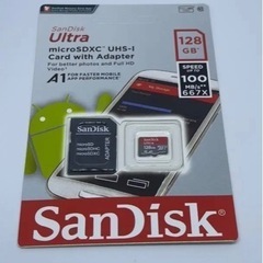 SanDisk switch利用可能 マイクロSDカード128GB
