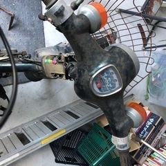 週末限定値下げ！エンジン始動可！スーパーカブ50 75ボアアップ組込済　レストア途中。の画像