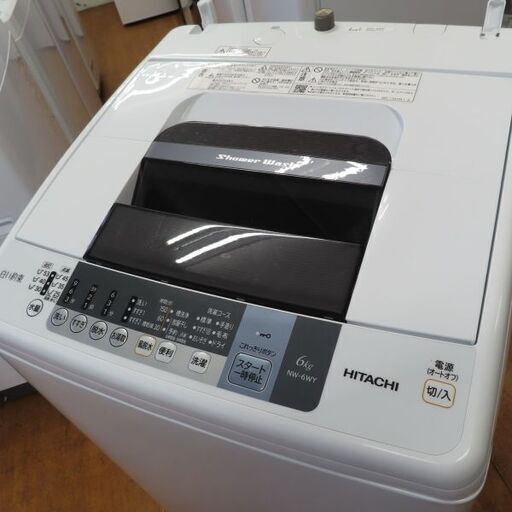 ♪HITACHI/日立 洗濯機 NW-6WY 6kg 2015年製♪の通販はau PAY 