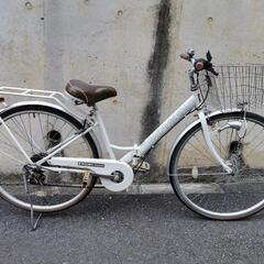 used 自転車 シマノ6段変速オートライト