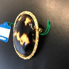 べっこう　ブローチ　ペンダントの画像