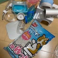 ハムスター飼育セット、一式です。の画像