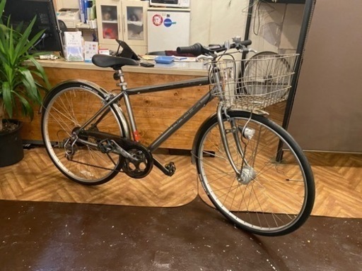 【アルミフレーム】700x 28c オートライト　クロスバイク