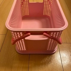 【引渡し完了】ピンクのカゴ