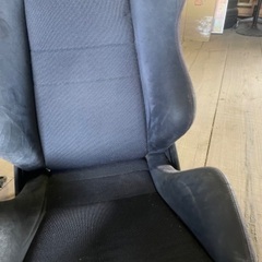 RECARO レカロ SR3 SR-3 インテグラ DC2 タイプR ブラック シビック レカロシート 2脚セット　中古の画像