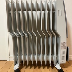 TEKNOS オイルヒーター 11枚フィン デジタル表示 TOH-D1101の画像