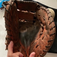 硬式グローブ　ファーストミットの画像