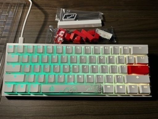 Ducky One 2 Mini Pure White RGB 60% 英語配列