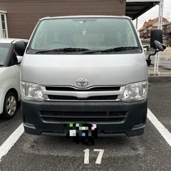 ハイエース　H23年12月登録　走行距離103000 車検R5年5月