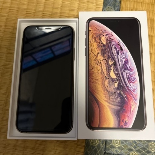 【美品】iphone XS ゴールド 64GB simフリー 本体のみ
