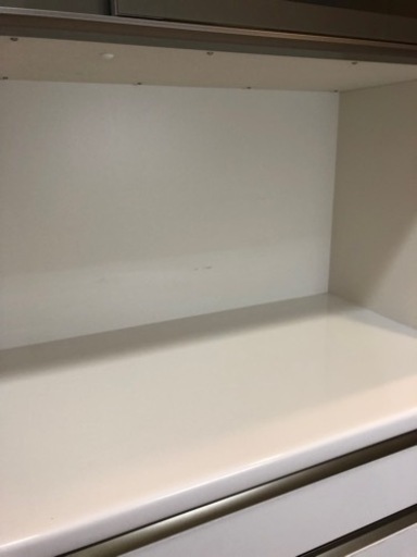 最終お値下げ！！ニトリ　キッチンボード(ラピス下台オープンスペース左タイプ 120ＷＨ)