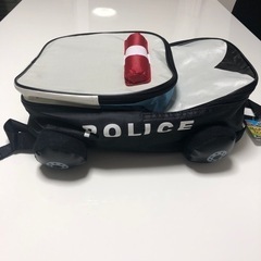 新品　未使用　パトカーのリュックサックの画像