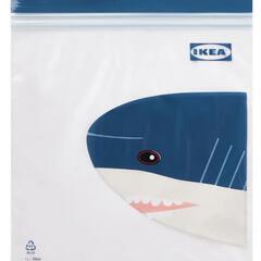 ☆IKEA☆ジップロック フリーザーバッグ☆シャーク
