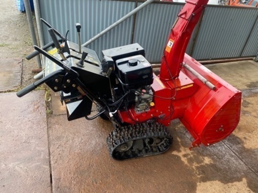 （ヤ）三菱スノー ロータリー除雪機 MSR810SGM整備済み10馬力セル起動実動品