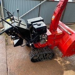 ヤ）三菱スノー ロータリー除雪機 MSR810SGM整備済み10馬力セル起動実動品