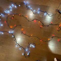 LEDクリスマスイルミネーション３～4m×2本セット