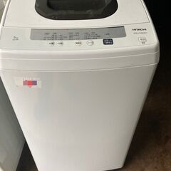 ☆中古￥11,800！HITACHI　5.0kg洗濯機　家電　2020年製　NW-50E型　幅54cmｘ奥行51cmｘ高さ97cm　【BJ059】