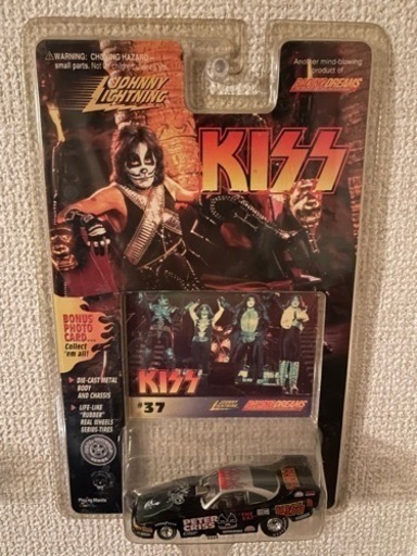 KISS  ミニカー付オブジェ　4個セット