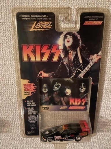 KISS  ミニカー付オブジェ　4個セット