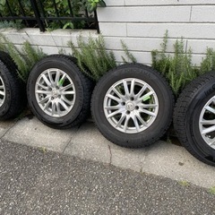 スタッドレスタイヤ＋アルミホイール　ice GUARD IG50...