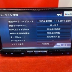 KENWOOD 最上級 MDV-727DT フルセグTV 新品バックカメラ付 ち-1