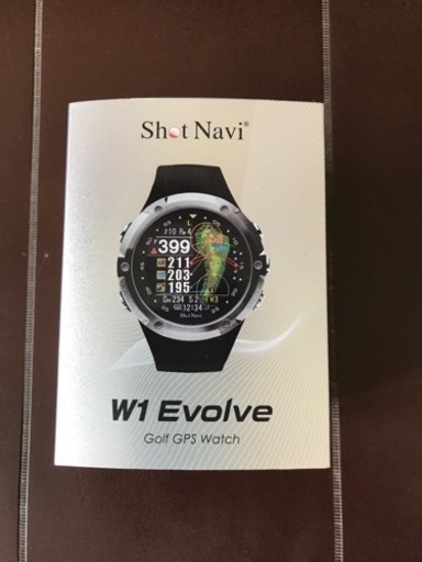 新品未使用未開封！　ショットナビ w1 evolve ブラック