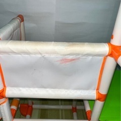 おりたたみ式すべり台付き室内ジャングルジムの画像