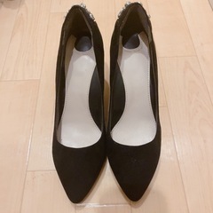 【極美品】RANDA かかとレースビジューパンプス