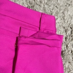 【美品】❣️Rady❣️訳ありスキニーパンツ　ネオンピンク　Ｓの画像