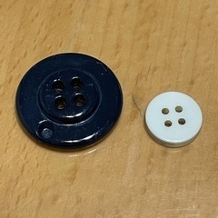 錨模様のボタン  3個 さらに今なら2個プレゼント 他同時購入の場割引可能⑨の画像