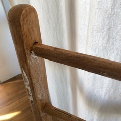 ウッドラダー　梯子　ディスプレイの画像