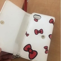 kittyキティコラボCOLORSスマホケースiPhone8/7の画像